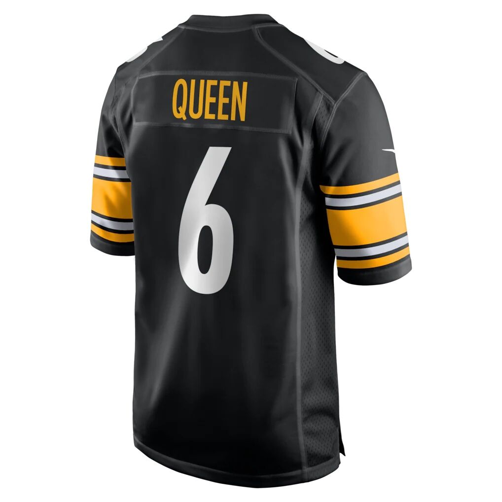 Patrick Queen Pittsburgh Steelers Nike Game Player Jersey