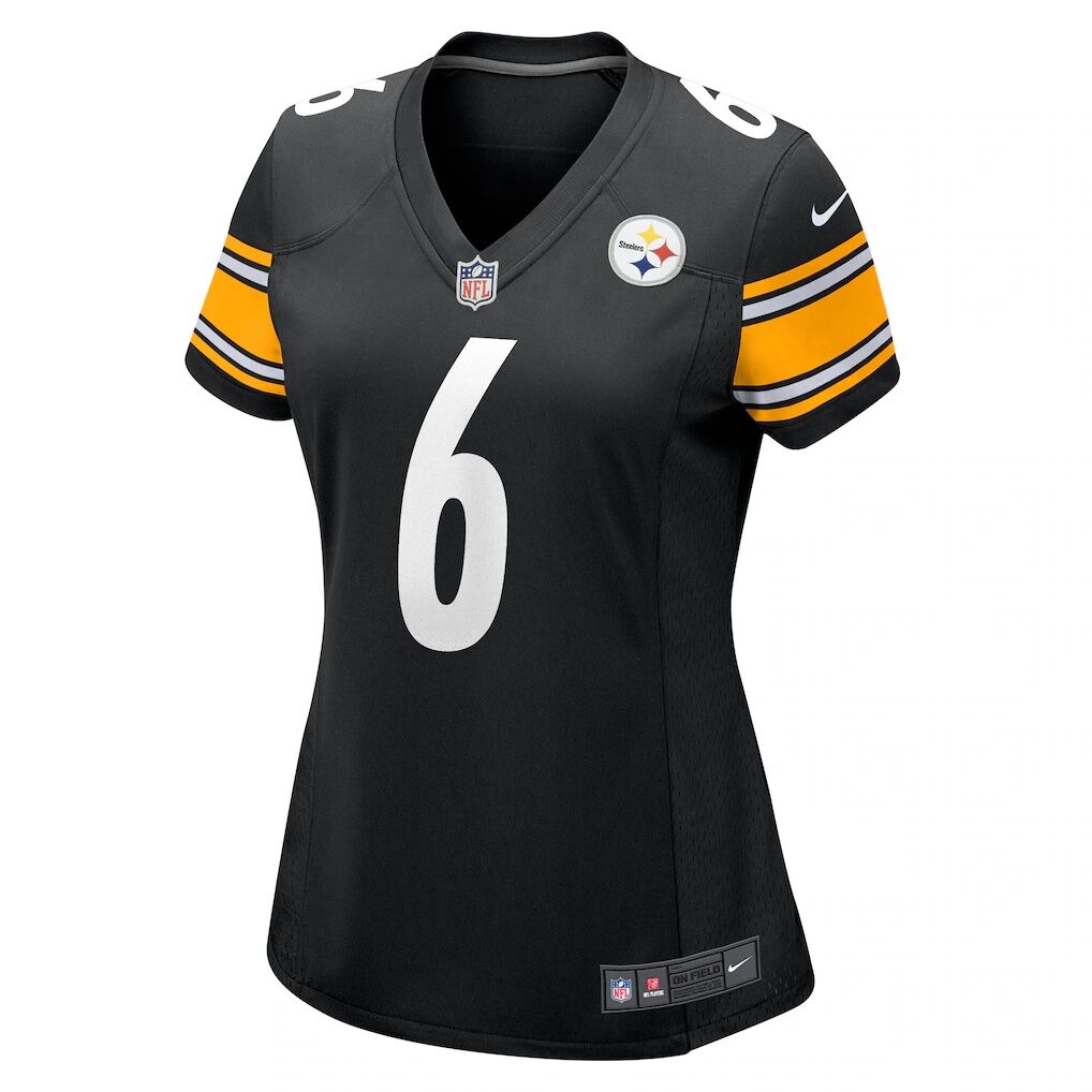 Patrick Queen Pittsburgh Steelers Nike Women's Game Player Jersey
