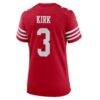 Christian Kirk San Francisco 49ers Nike Women's Team Game Jersey - - Detail View