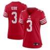 Christian Kirk San Francisco 49ers Nike Women's Team Game Jersey - - Front View