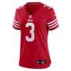 Christian Kirk San Francisco 49ers Nike Women's Team Game Jersey - - Side View