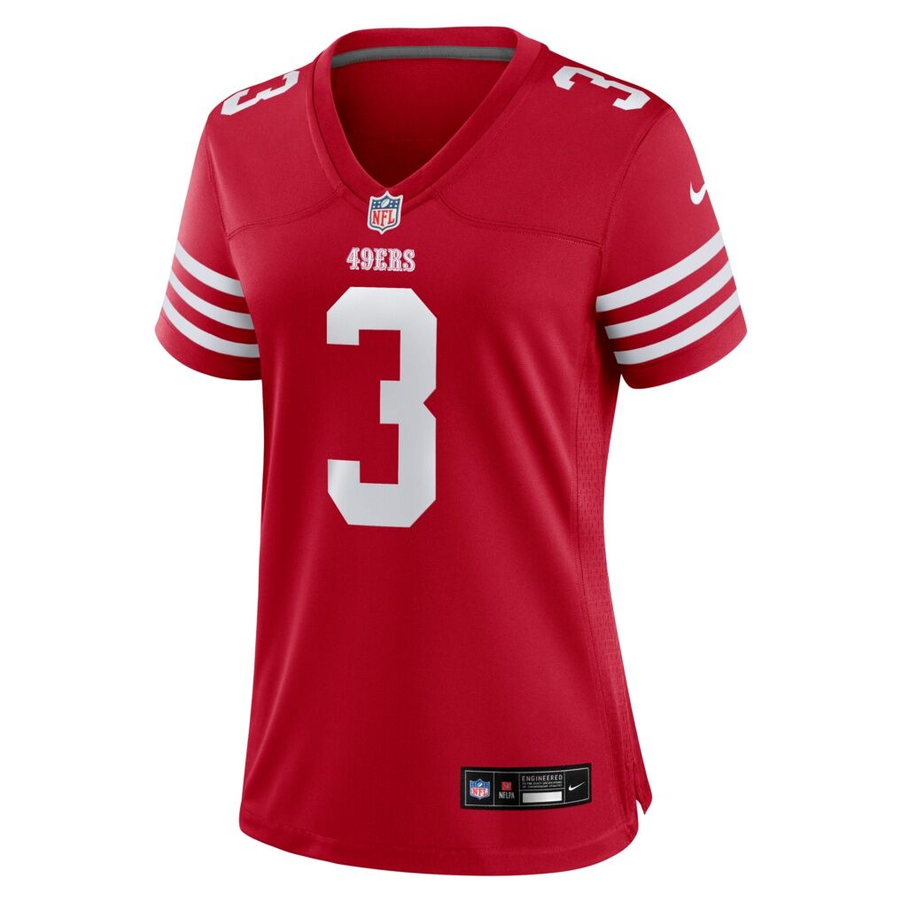 Christian Kirk San Francisco 49ers Nike Women's Team Game Jersey -  Scarlet