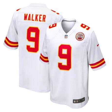 Kenneth Walker III Kansas City Chiefs Nike Game Jersey - White - Front View