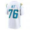 Joe Alt Los Angeles Chargers Nike Player Game Jersey - White - Detail View