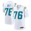Joe Alt Los Angeles Chargers Nike Player Game Jersey - White - Front View