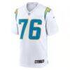Joe Alt Los Angeles Chargers Nike Player Game Jersey - White - Side View