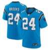Jonathon Brooks Carolina Panthers Nike Alternate Game Player Jersey - Blue - Front View