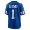 Ahmad Sauce Gardner Indianapolis Colts Nike Alternate Game Jersey - - Detail View