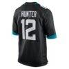Travis Hunter Jacksonville Jaguars Nike Alternate Game Jersey - Black - Alt2