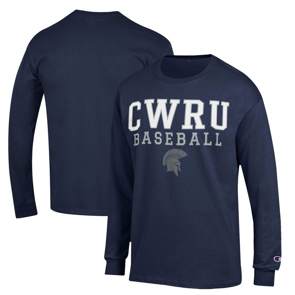 Case Western Reserve Spartans Champion Stack Baseball Long Sleeve T-Shirt