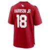 Marvin Harrison Jr. Arizona Cardinals Nike Player Game Jersey - - Detail View