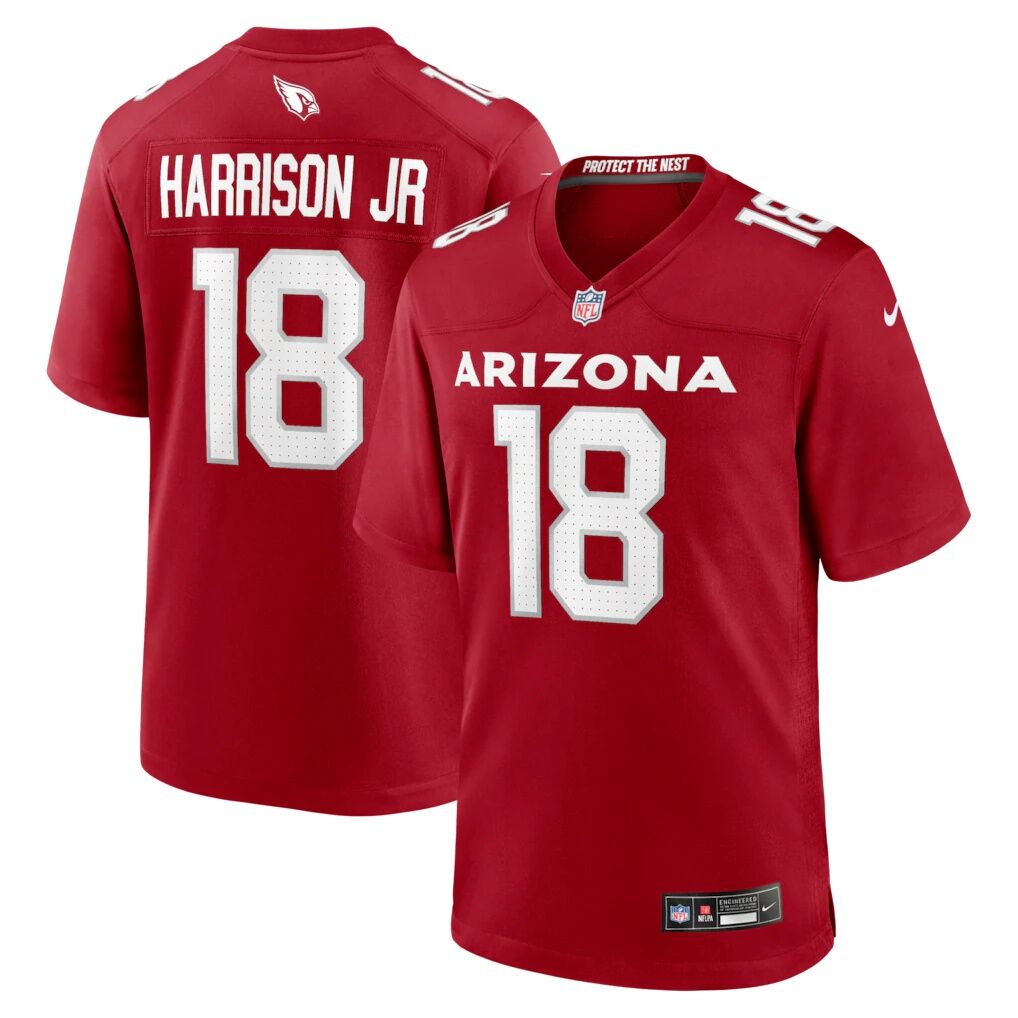 Marvin Harrison Jr. Arizona Cardinals Nike  Player Game Jersey - Cardinal