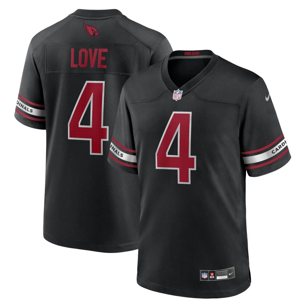 Jeremiyah Love Arizona Cardinals Nike Alternate Game Player Jersey