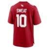 Josh Sweat Arizona Cardinals Nike Game Player Jersey - - Detail View