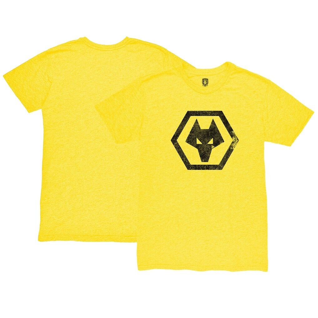 Wolverhampton Wanderers 1863FC Mono Badge Twisted Tri-Blend Slub T-Shirt