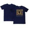 Wolverhampton Wanderers 1863FC Angle Flow T-Shirt - Navy - Front View