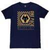 Wolverhampton Wanderers 1863FC Angle Flow T-Shirt - Navy - Side View