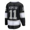 Anze Kopitar Los Angeles Kings Fashion7 Home Premier Breakaway Player Jersey - Black - Detail View
