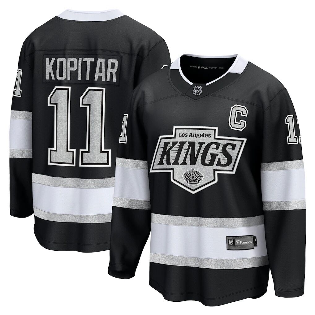 Anze Kopitar Los Angeles Kings Fashion7 Home Premier Breakaway Player Jersey