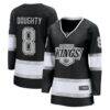 Drew Doughty Los Angeles Kings Fashion7 Women's Home Breakaway Jersey - Black - Front View