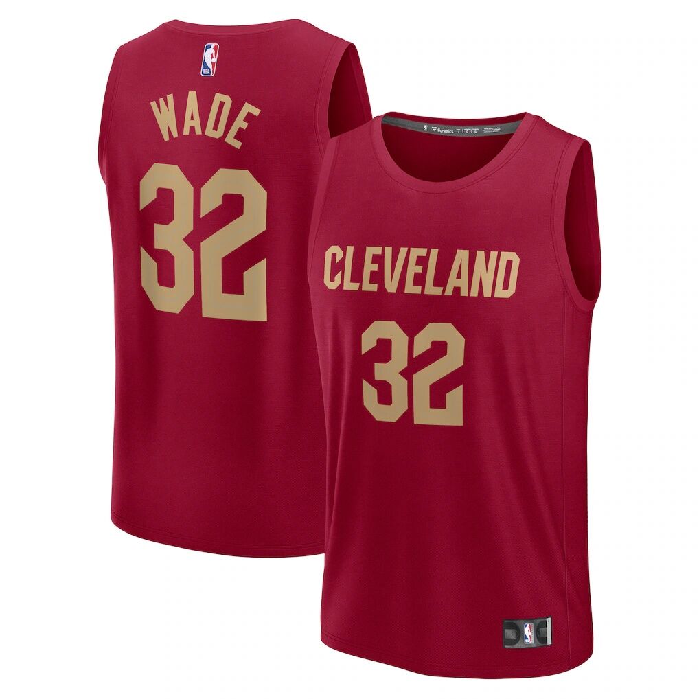 Dean Wade Cleveland Cavaliers Fanatics Youth Fast Break Player Jersey – Icon Edition – Wine