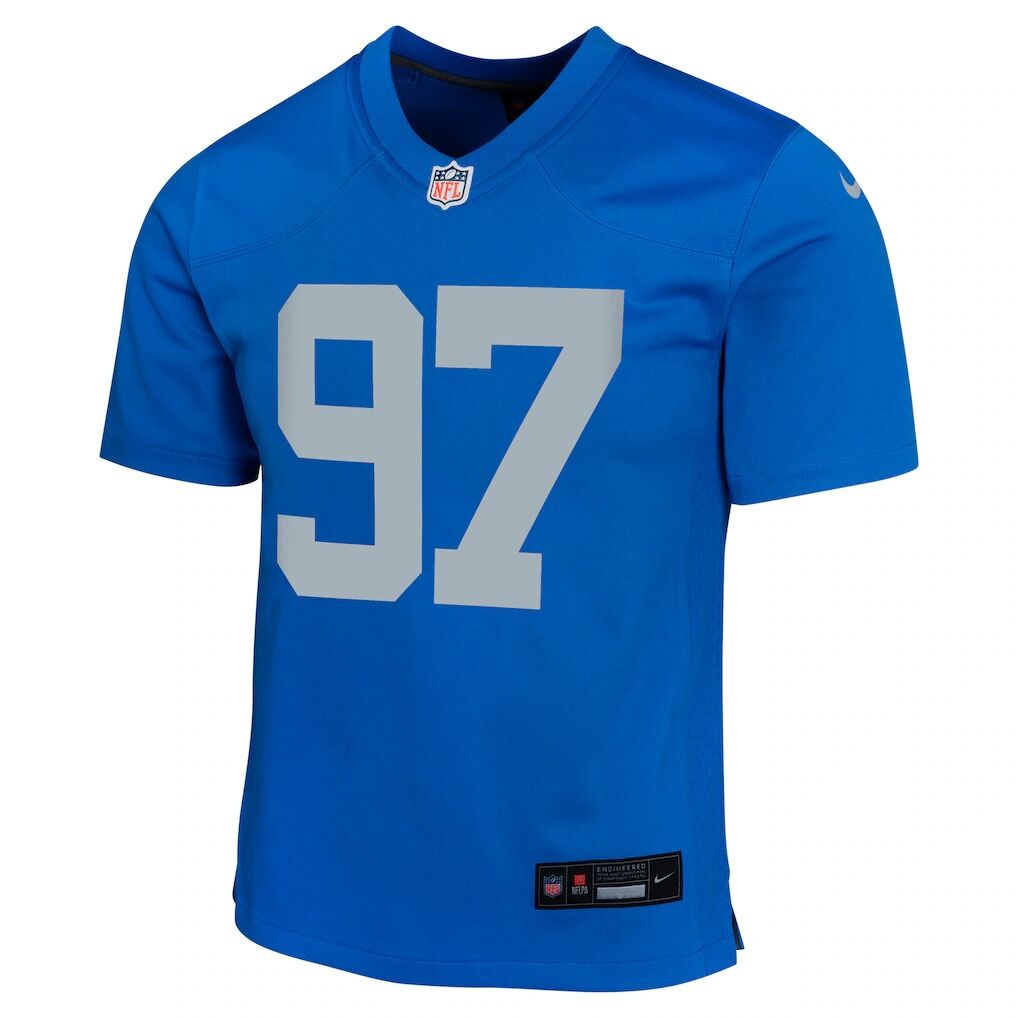 Aidan Hutchinson Detroit Lions Nike Youth Game Jersey