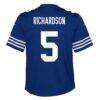 Anthony Richardson Sr. Indianapolis Colts Nike Youth Game Jersey - - Detail View