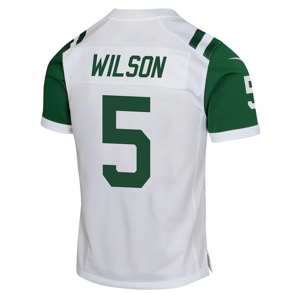 Garrett Wilson New York Jets Nike Youth Game Jersey