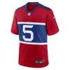 Kayvon Thibodeaux New York Giants Nike Youth Game Jersey - Red - Side View