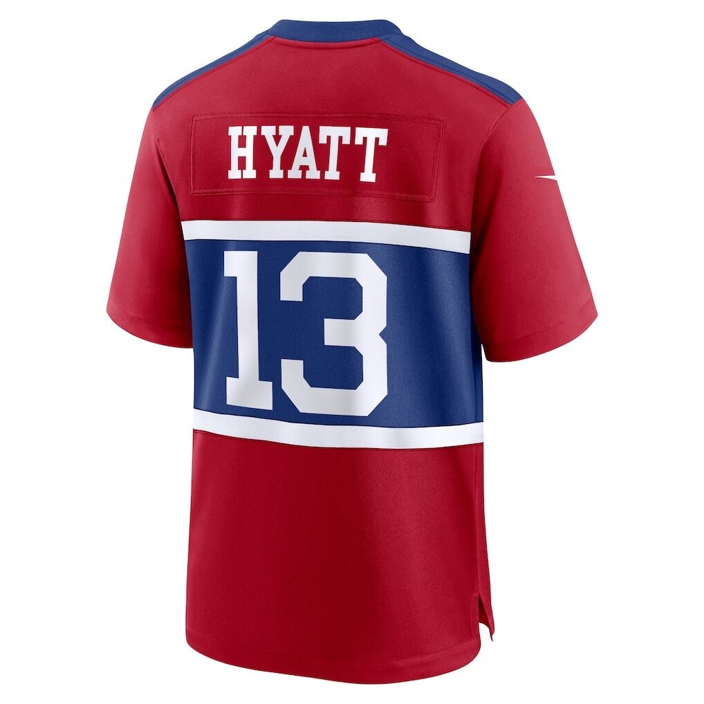 Jalin Hyatt New York Giants Nike Youth Game Jersey