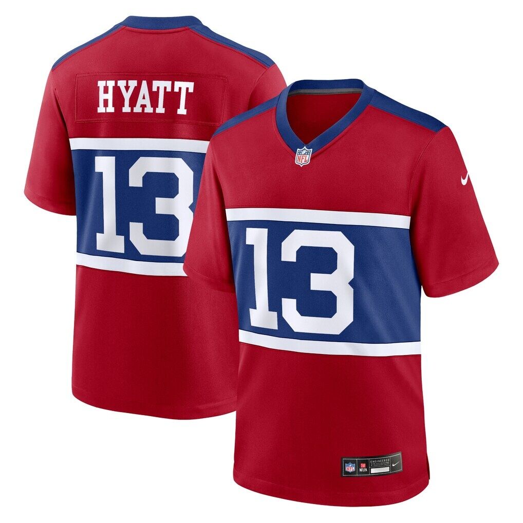 Jalin Hyatt New York Giants Nike Youth Game Jersey