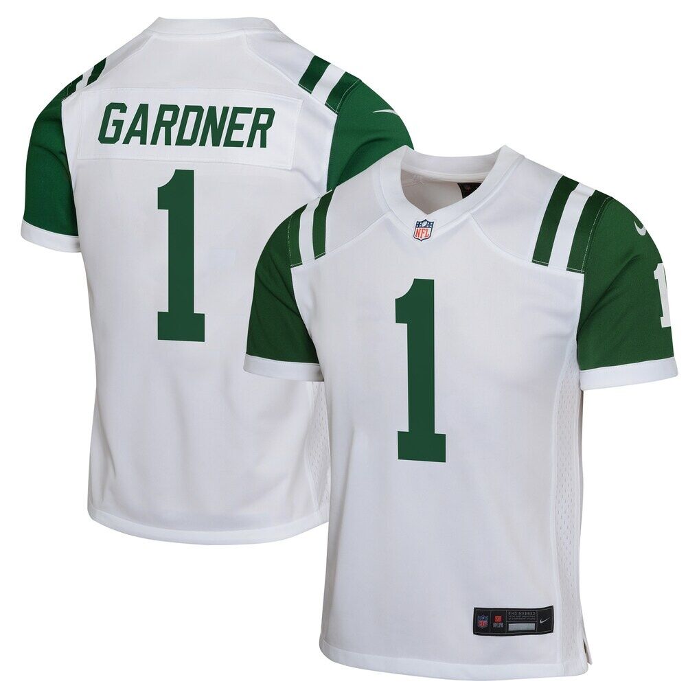 Ahmad Sauce Gardner New York Jets Nike Youth Game Jersey