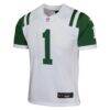 Ahmad Sauce Gardner New York Jets Nike Youth Game Jersey - White - Side View