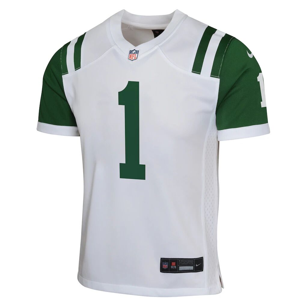 Ahmad Sauce Gardner New York Jets Nike Youth Game Jersey