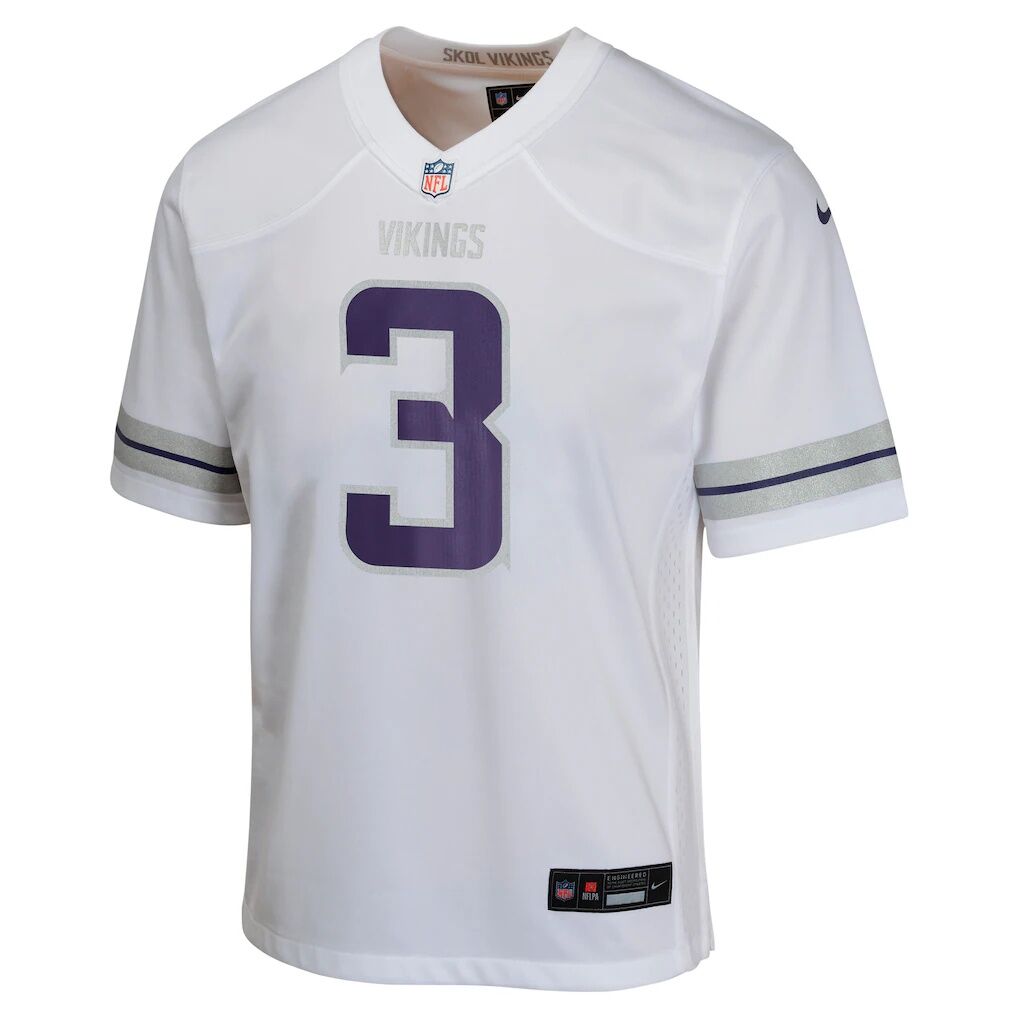 Jordan Addison Minnesota Vikings Nike Youth Game Jersey