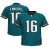 Trevor Lawrence Jacksonville Jaguars Nike Preschool Prowler Throwback Player Game Jersey - Teal - Front View