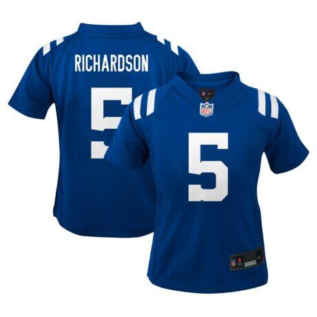 Anthony Richardson Indianapolis Colts Nike Preschool Player Game Jersey - - Front View