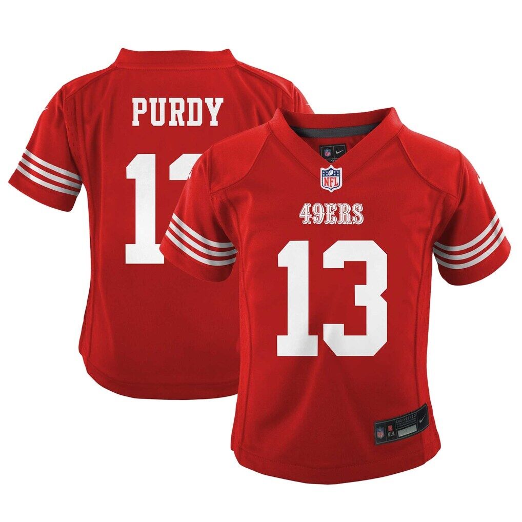 Brock Purdy San Francisco 49ers Nike Preschool Player Game Jersey - Scarlet