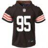 Myles Garrett Cleveland Browns Nike Preschool Player Game Jersey - Brown - Side View