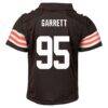Myles Garrett Cleveland Browns Nike Toddler Game Jersey - Brown - Detail View