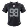 Maxx Crosby Las Vegas Raiders Nike Toddler Game Jersey - Black - Side View