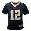 Chris Olave New Orleans Saints Nike Toddler Game Jersey - Black - Side View