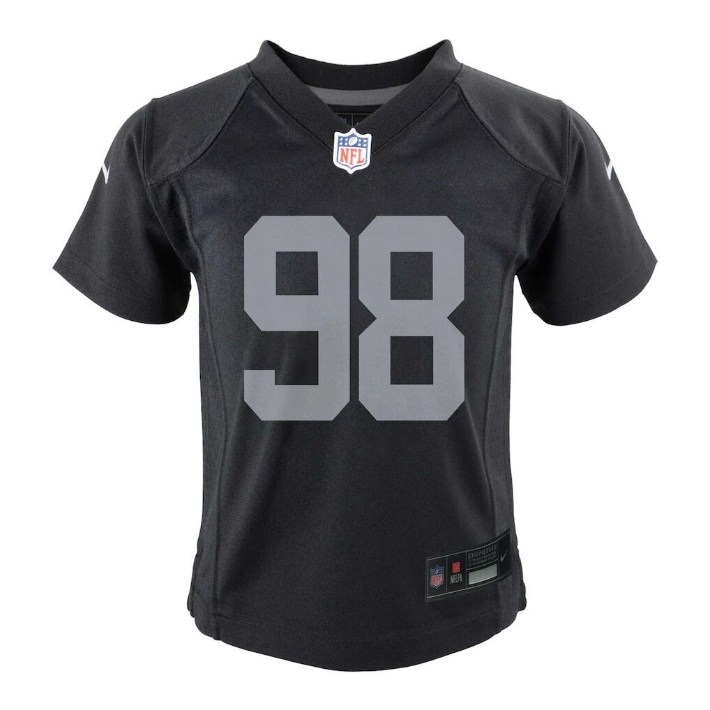 Maxx Crosby Las Vegas Raiders Nike Infant Team  Player Game Jersey