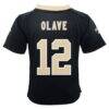 Chris Olave New Orleans Saints Nike Infant Team Player Game Jersey - Black - Detail View