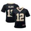 Chris Olave New Orleans Saints Nike Infant Team Player Game Jersey - Black - Front View