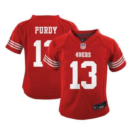 Brock Purdy San Francisco 49ers Nike Infant Team Player Game Jersey - - Front View