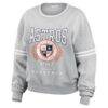 Houston Astros WEAR by Erin Andrews Women's Domestic Crest Pullover Sweatshirt - - Side View