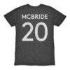 Brian McBride Fulham 1863FC Player Name & Number Twisted Tri-Blend T-Shirt - - Detail View