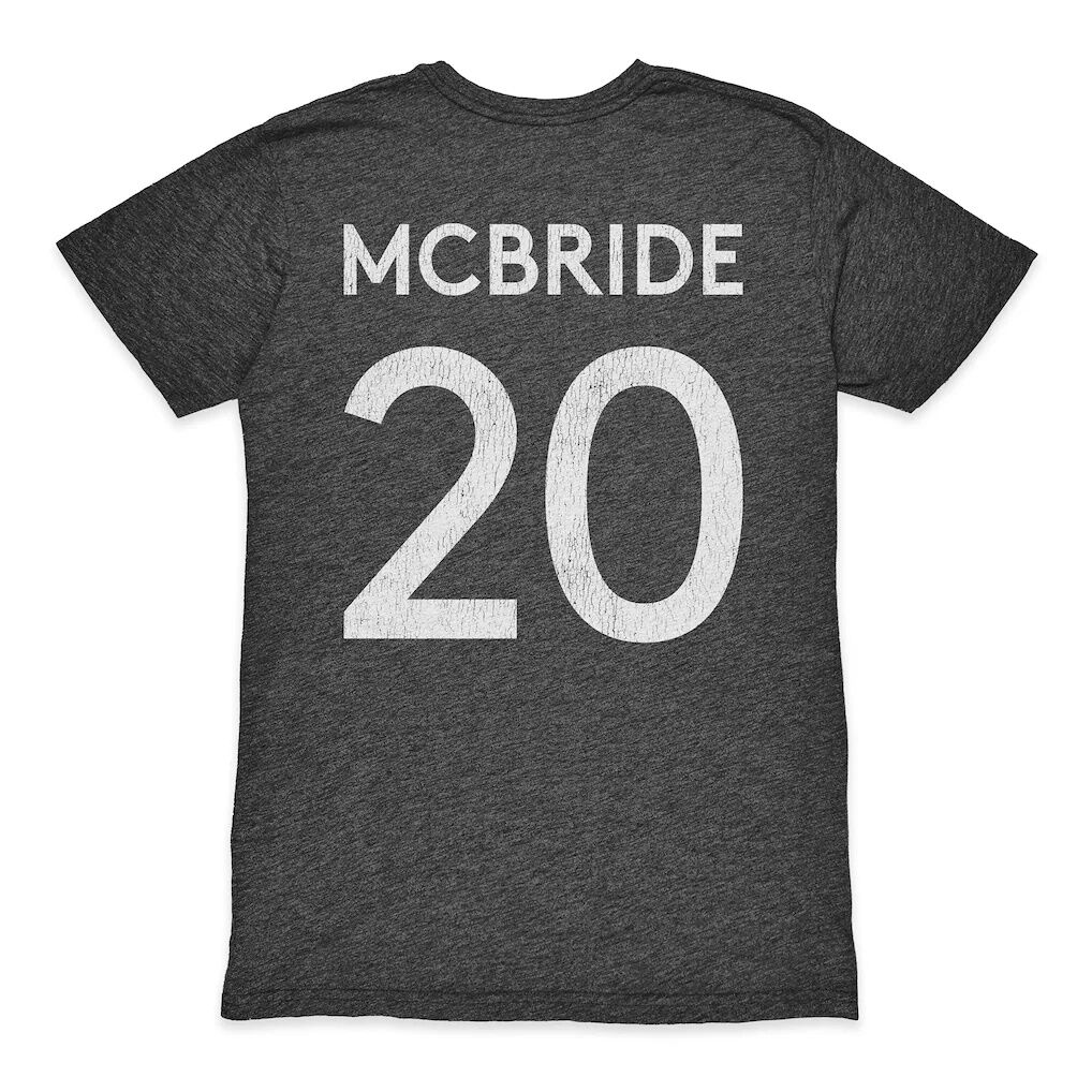Brian McBride Fulham 1863FC Player Name & Number Twisted Tri-Blend T-Shirt - Heather Black