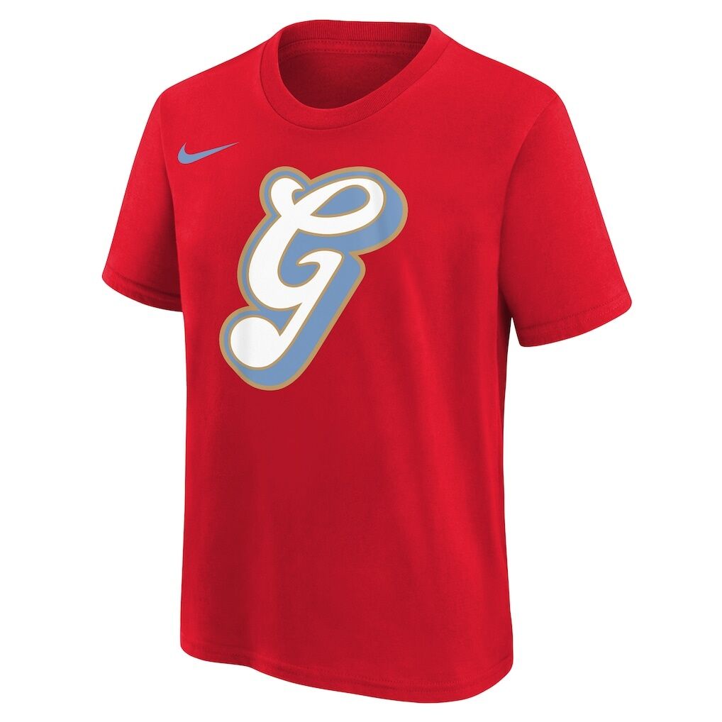 Memphis Grizzlies Nike Youth 2025/26 City Edition Essential Logo T-Shirt